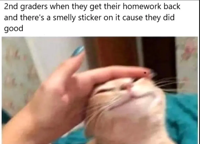 apple-scented scratch and sniff make me go OOOGA