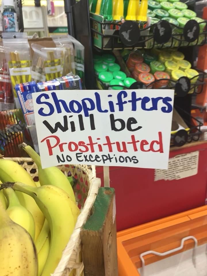 Sign at a gas station near my old apartment.