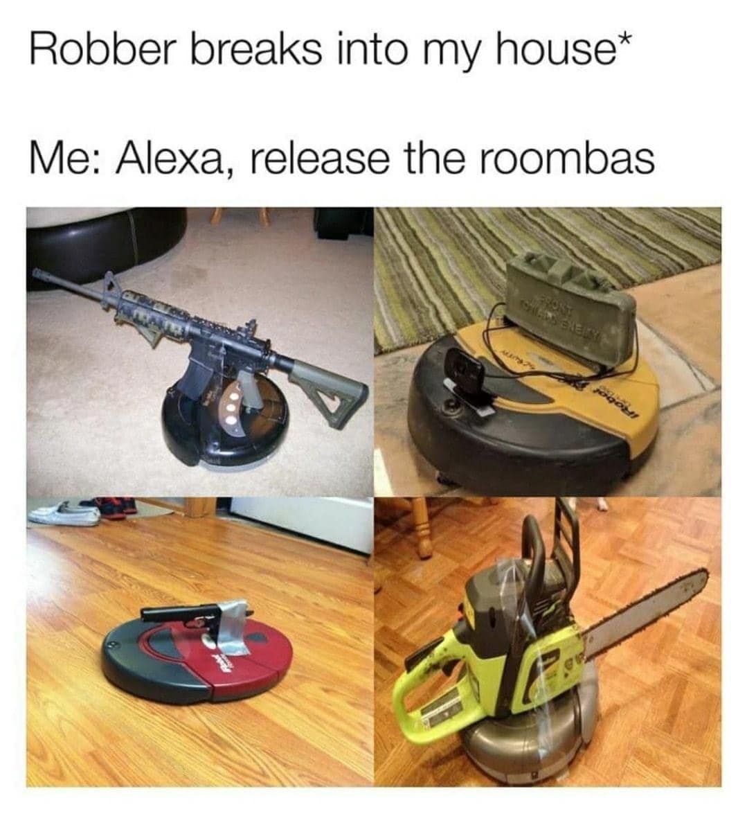i lost all my roombas in a boating accident breh