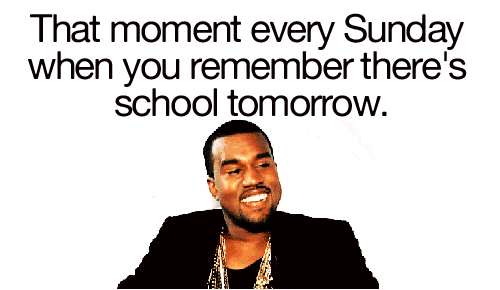 Every sunday at midnight