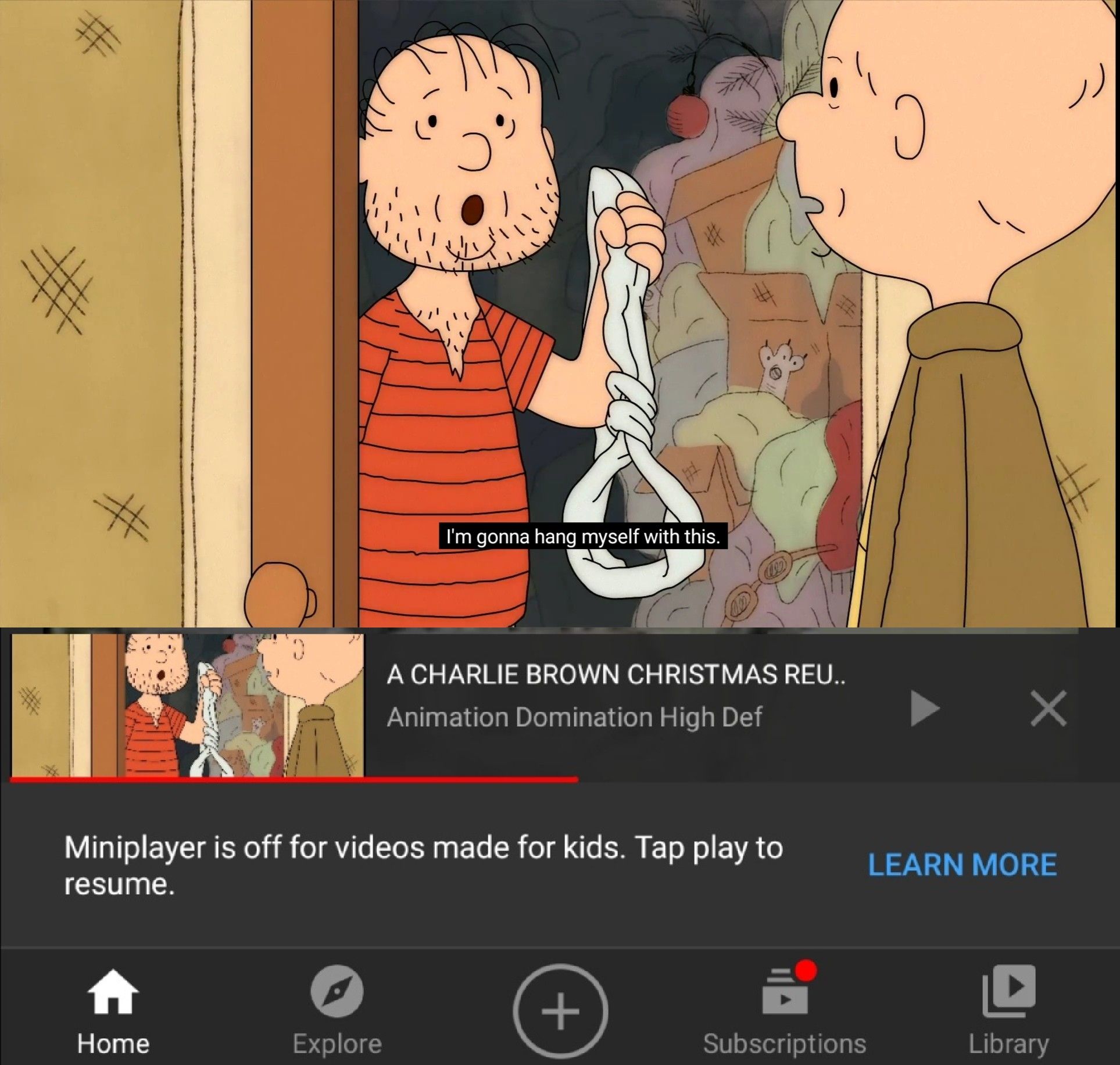 Ah, yes, videos made for kids.