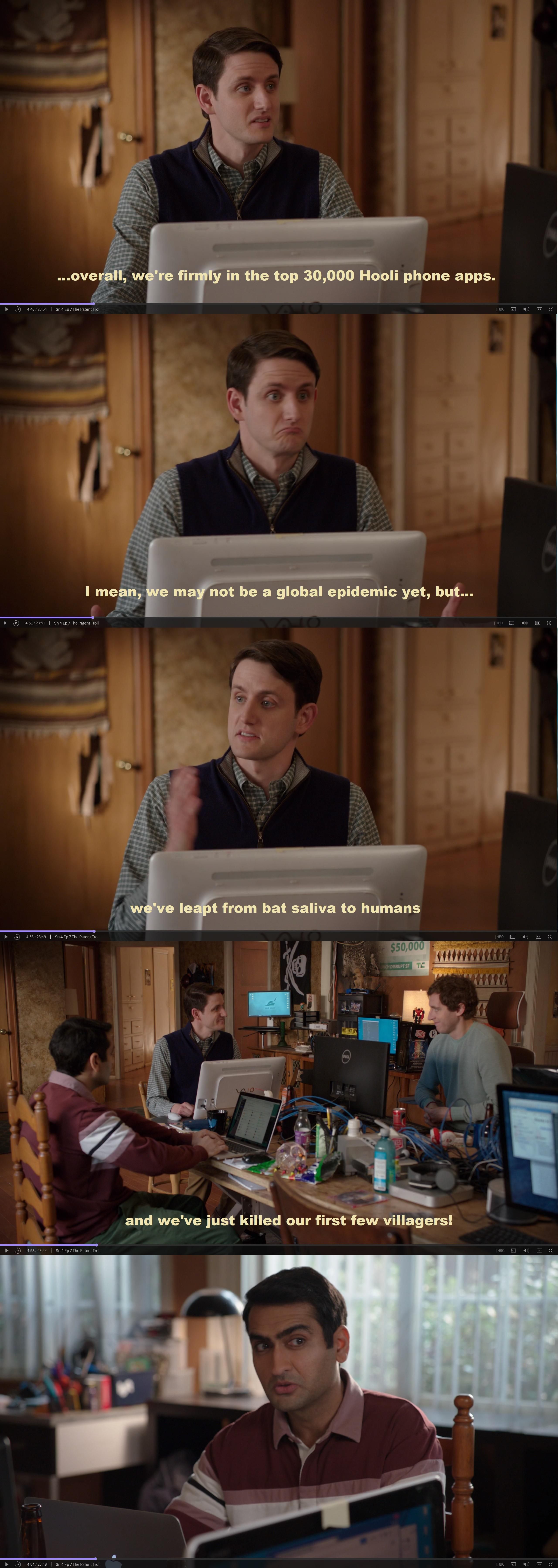 This "Silicon Valley" scene from 2017 is even funnier in 2020