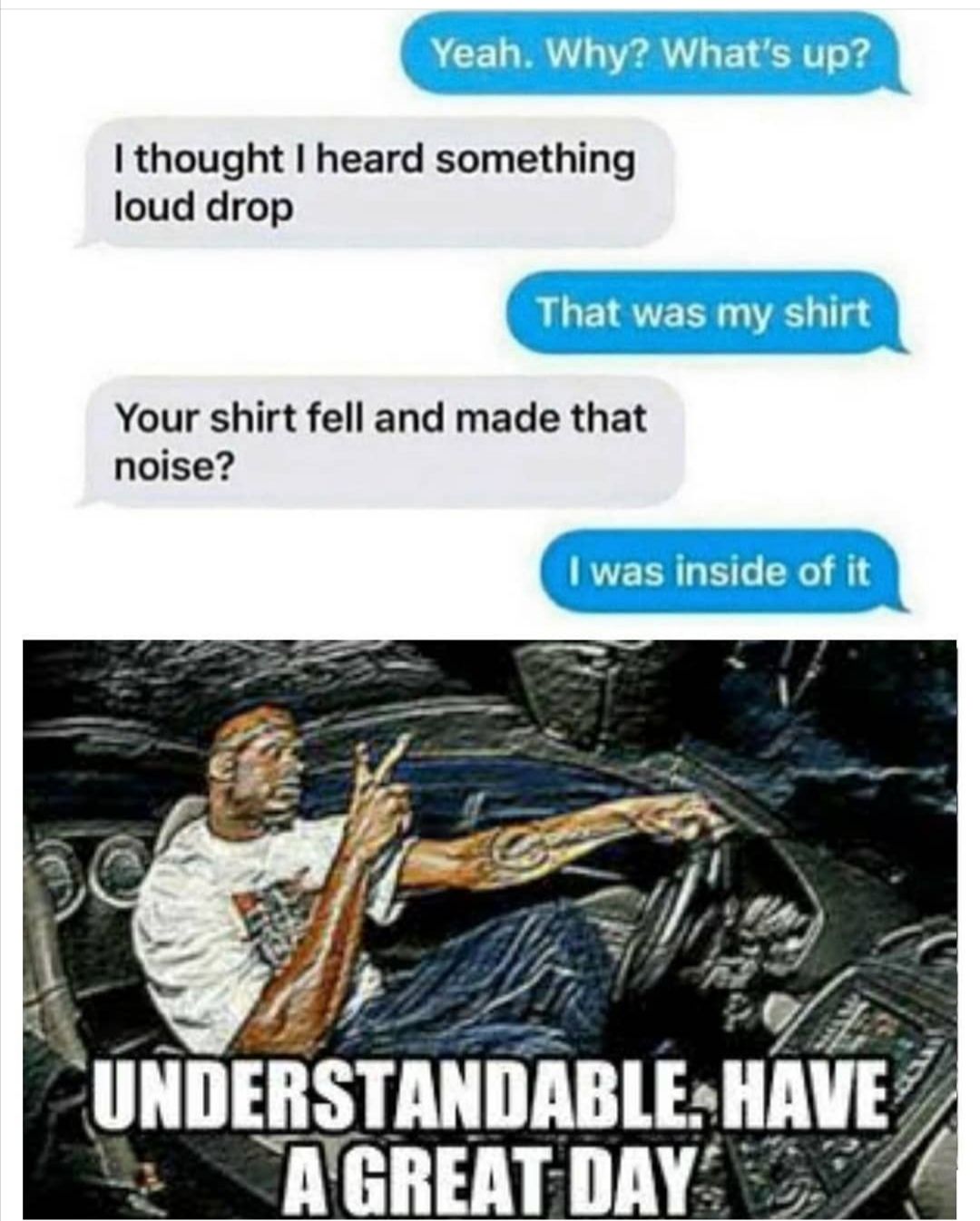 Makes sense