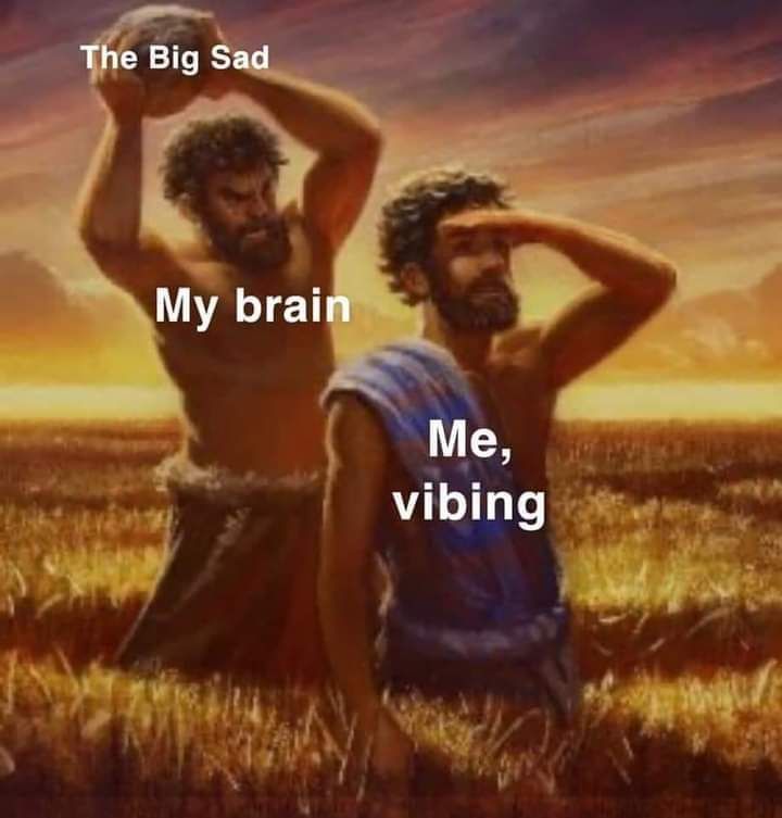 I live in the big sad