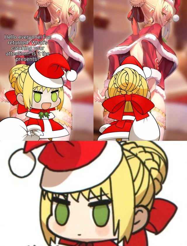 Padoru does not like the lewds UmU