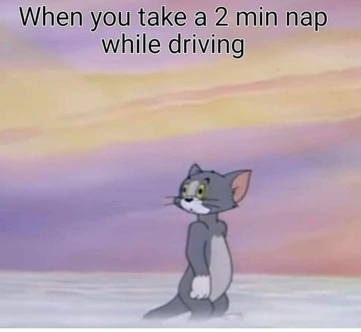 Only 0.05 seconds of sleep while driving