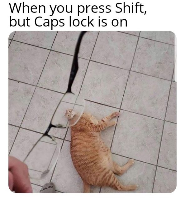 cAPS LOCK