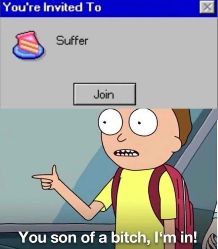 You can't escape it