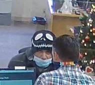 This dude robbed a bank, and he still couldn’t wear a mask correctly.