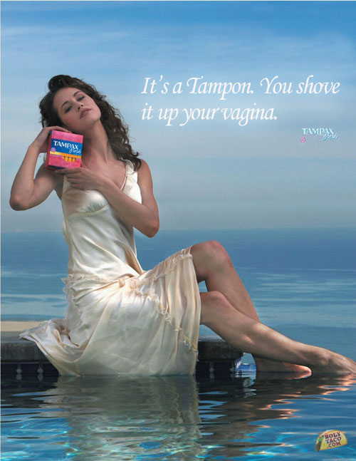 How Tampon ads should really be