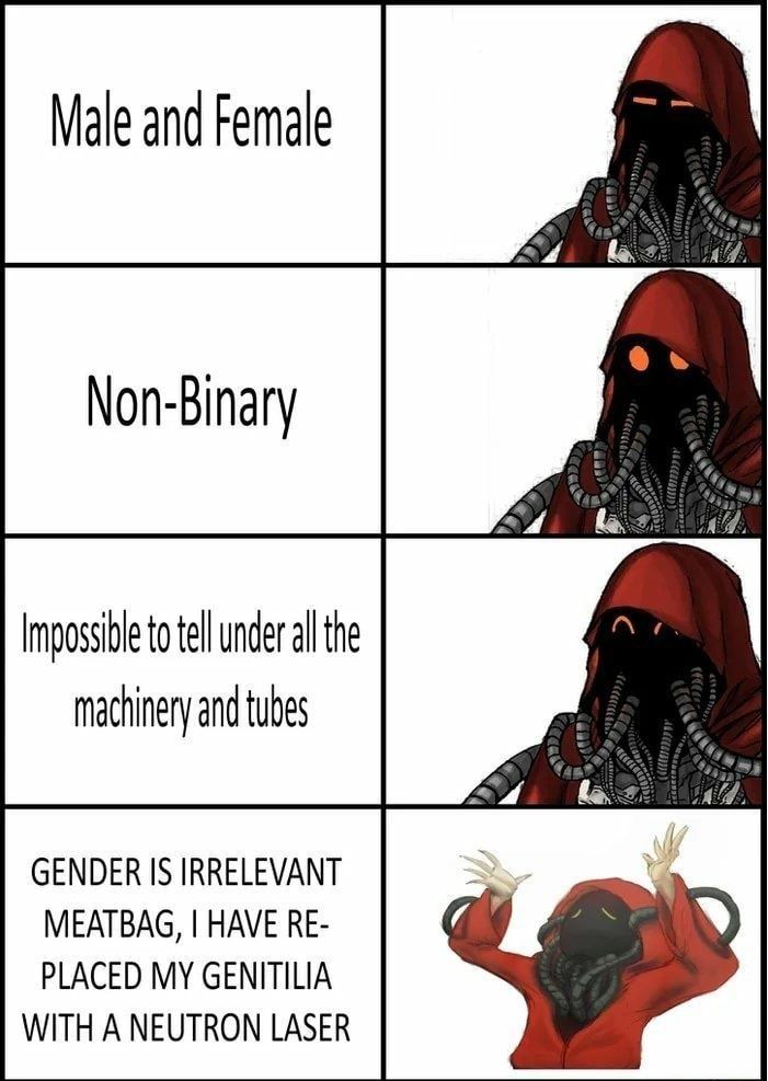 The only gender stuff that makes sense