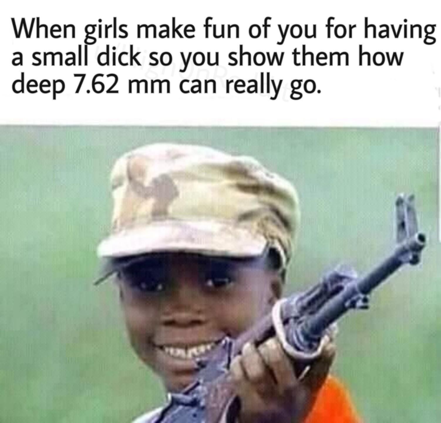 Food:No AK-47:Yes