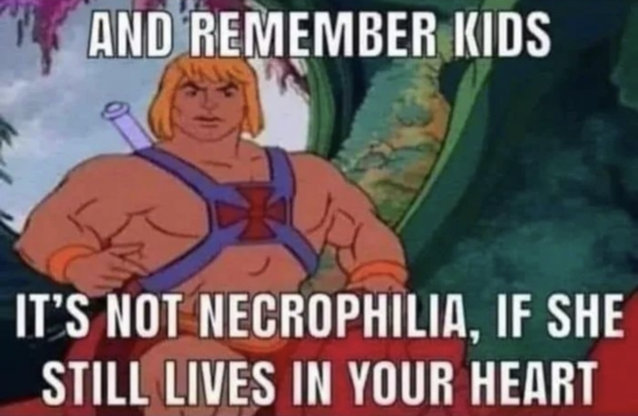 never forget