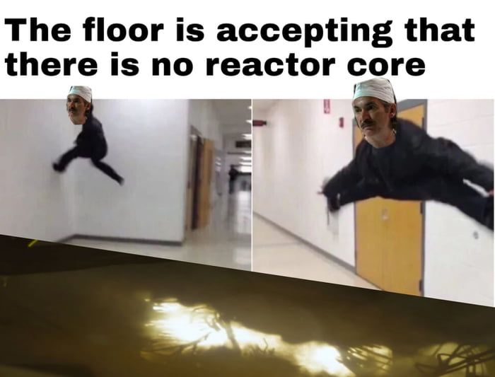 There is no graphite on the roof.