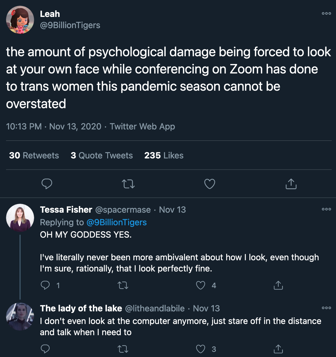 It’s almost as if they’re not actual women, but mentally ill fat men wearing dresses