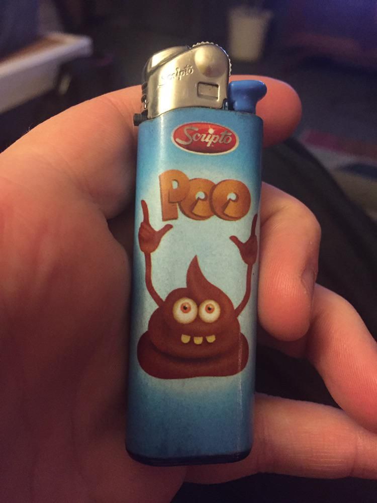 I said “surprise me” when cashier asked what lighter I wanted...I’m surprised.