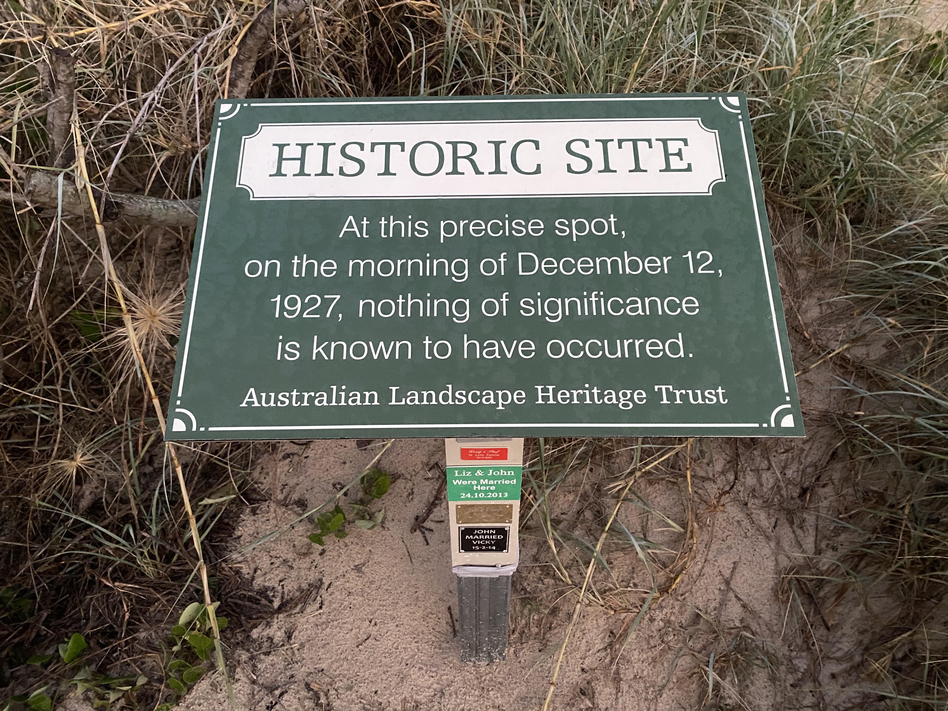 Historic Site on East Coast of Australia