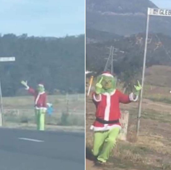 The Grinch spotted in Australia