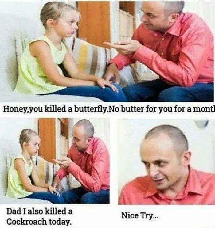 Nice try kid