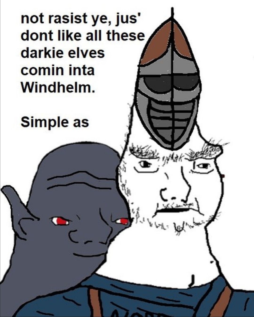 hard r dunmer