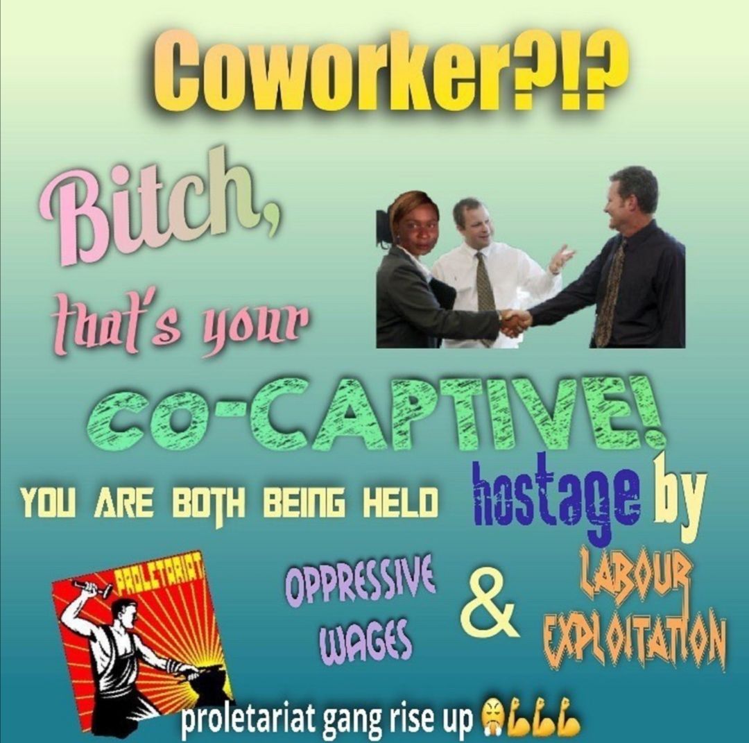 my blood is RED like SOCIALISM