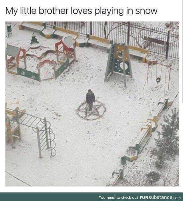 Little guy loves it