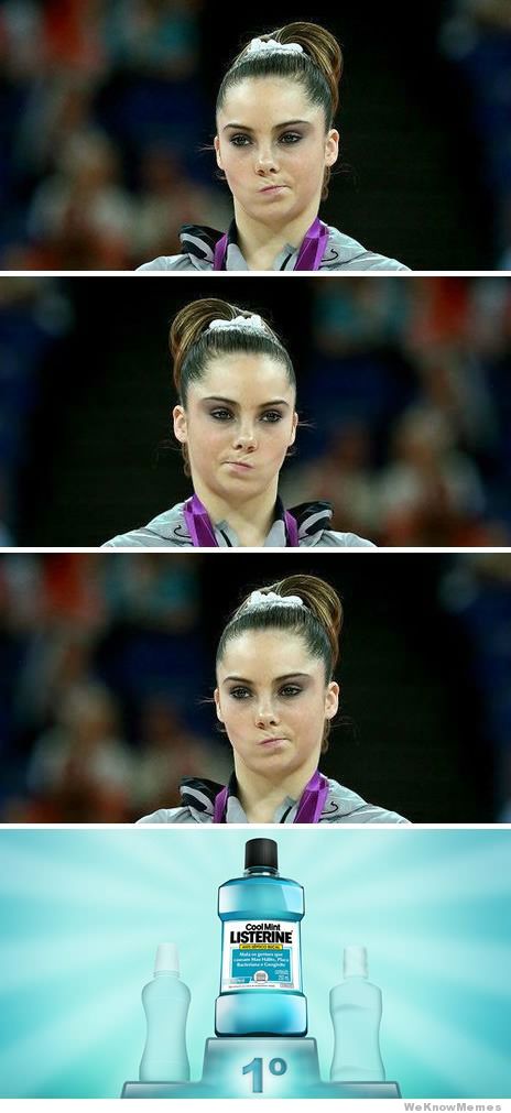 McKayla's first sponsor