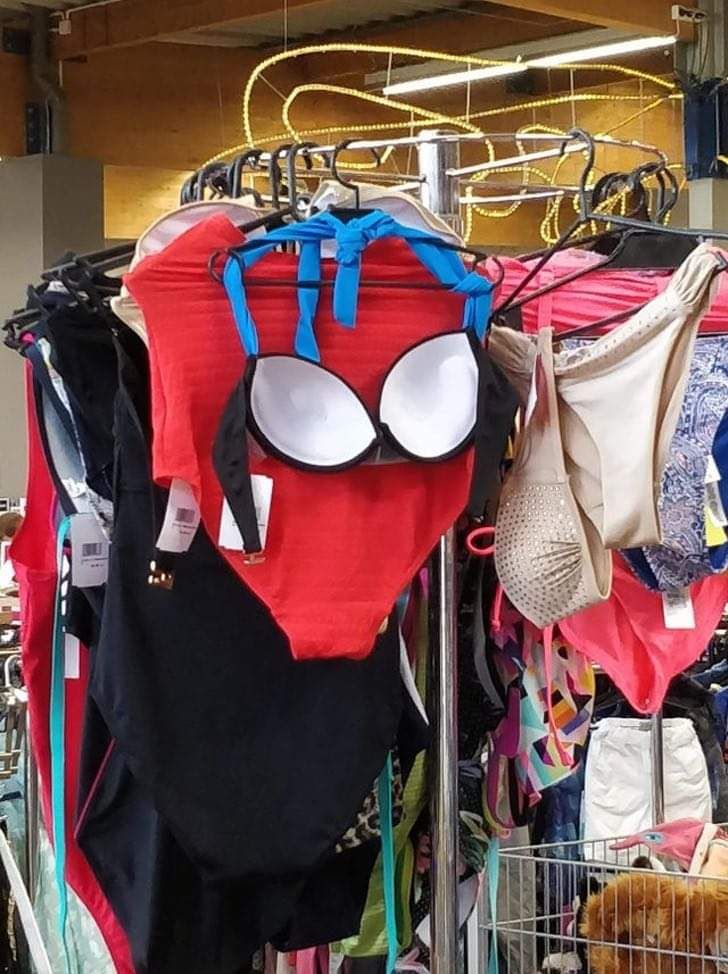 Look out! Here comes Spiderman...