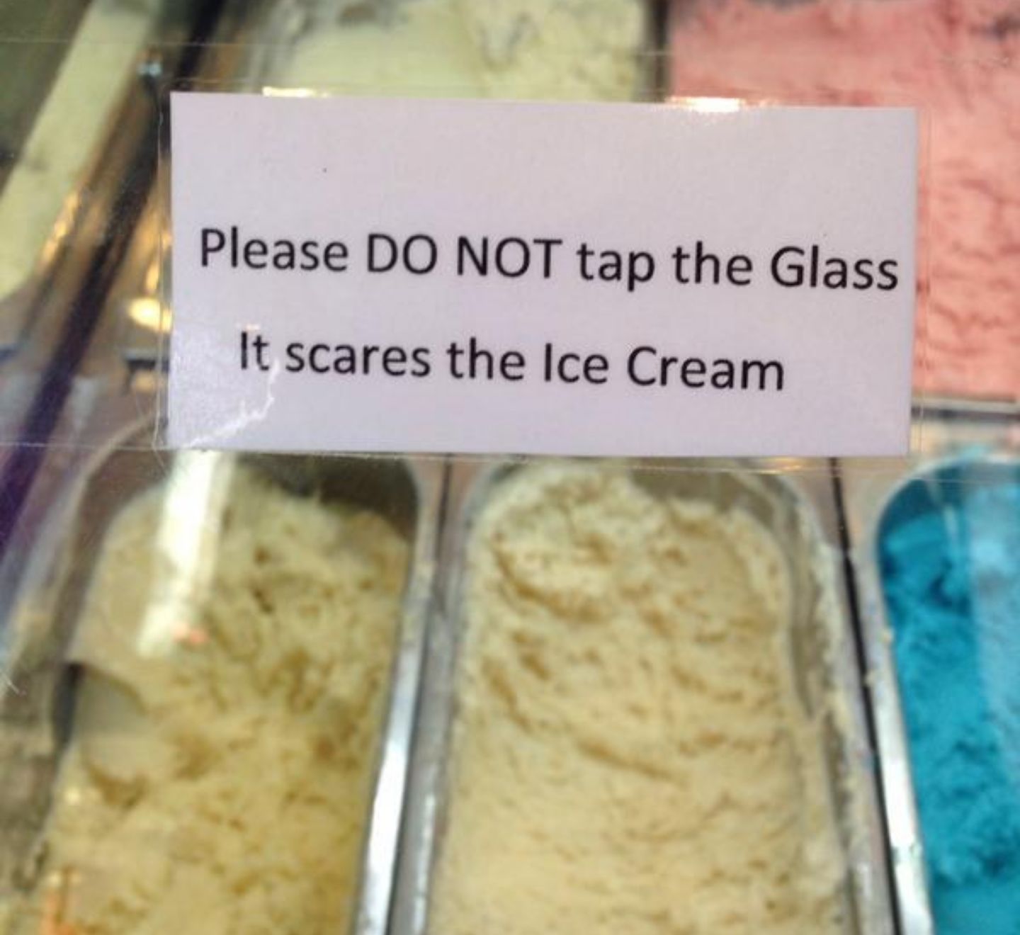 Watch the ice cream just start screaming