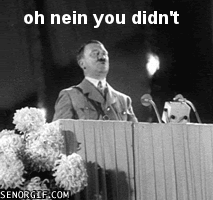 Oh nein you didn't