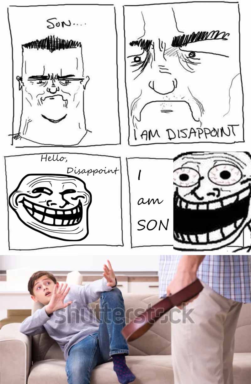 beating dad with his own jok-- OH SHIT DAD NO #DankOCDecember