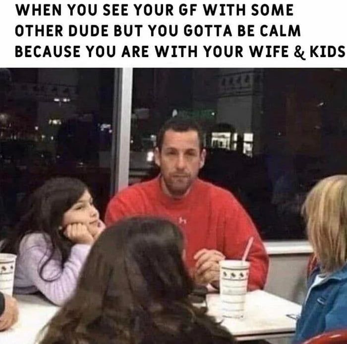 i hate when adam looks at me like this