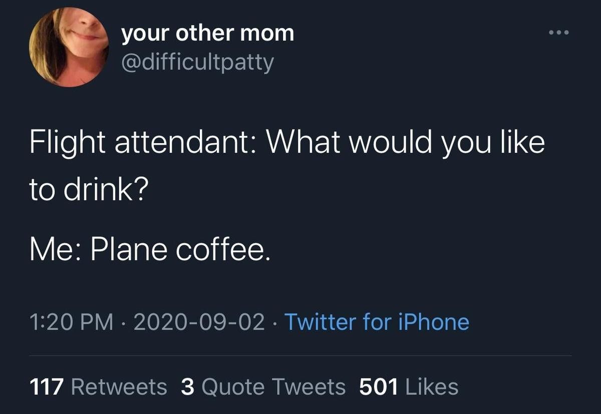 What's the deal with Airline drinks?