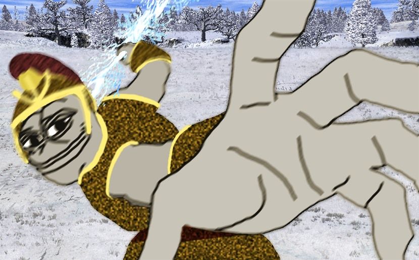The last thing a black dragon would see