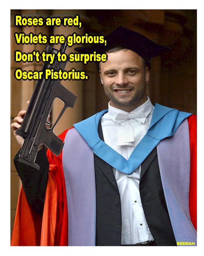 Oscar Pistorius's Valentine Poem .... ?!?!