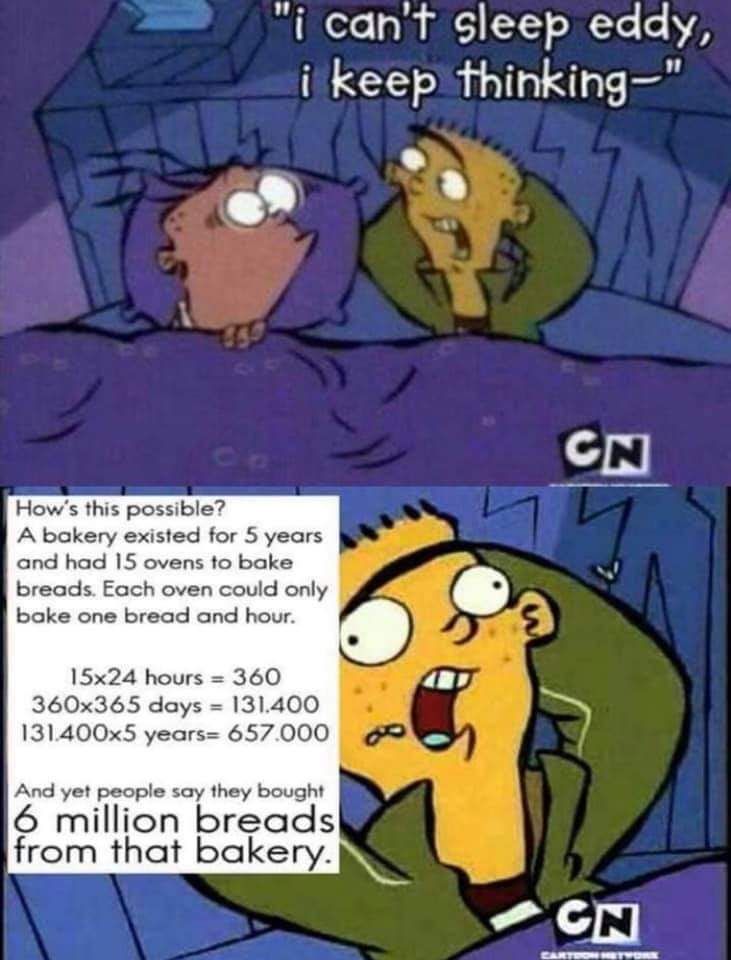 6 million bread