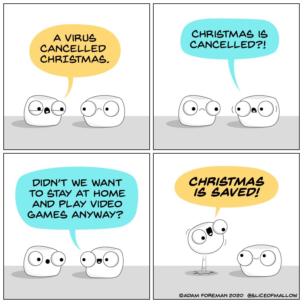 Here in the UK a new tier has been announced cancelling a lot of Christmas plans for some folks. This was inspired by that news. Have a great Christmas!