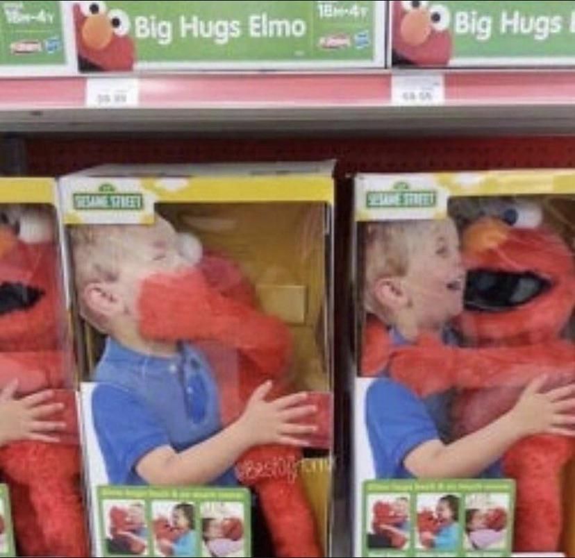 Jesus Christ Elmo!