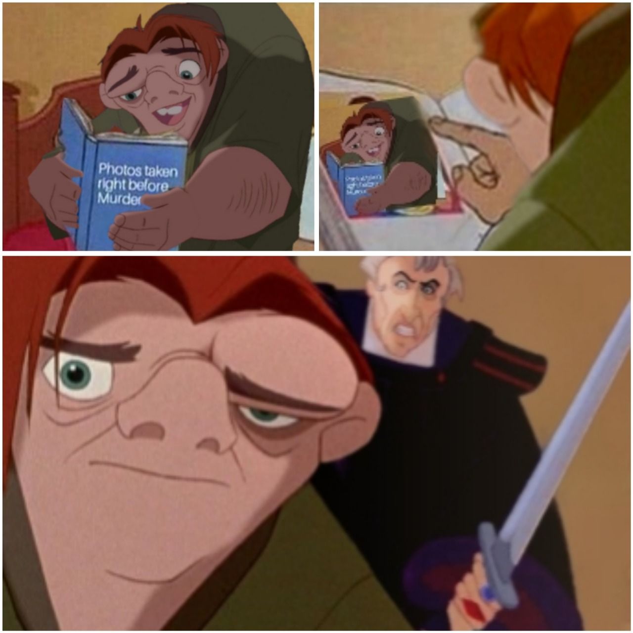 He could probably tank the hit anyway.