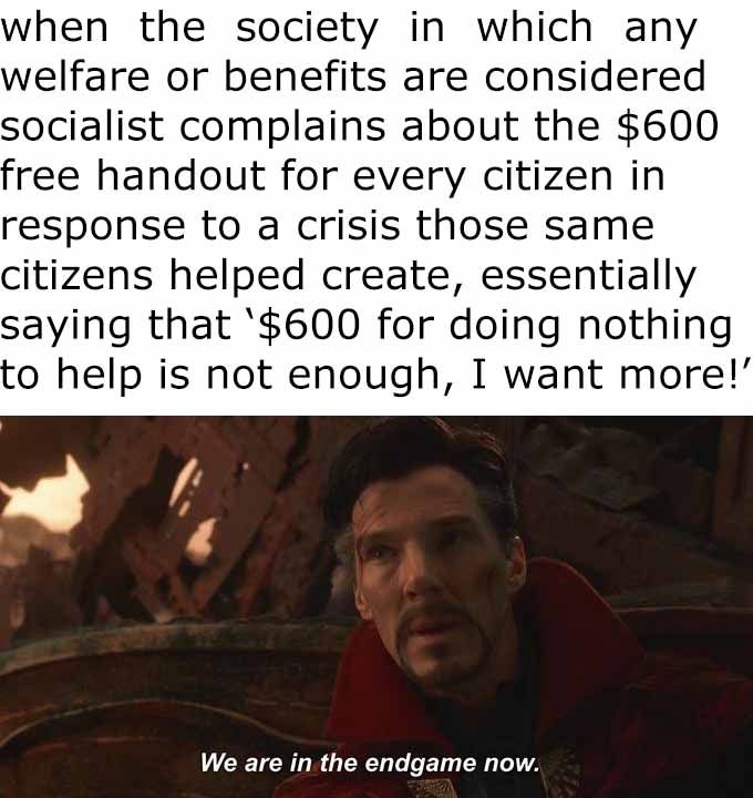 it's all your tax money anyway, just take it back and be done with it