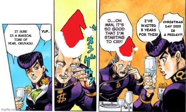 Merry Friday everybody! (Hopefully your Christmas isn't as disappointing as this crappy edit)