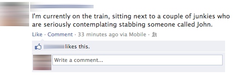 If your name is John, I wish a good day to you.