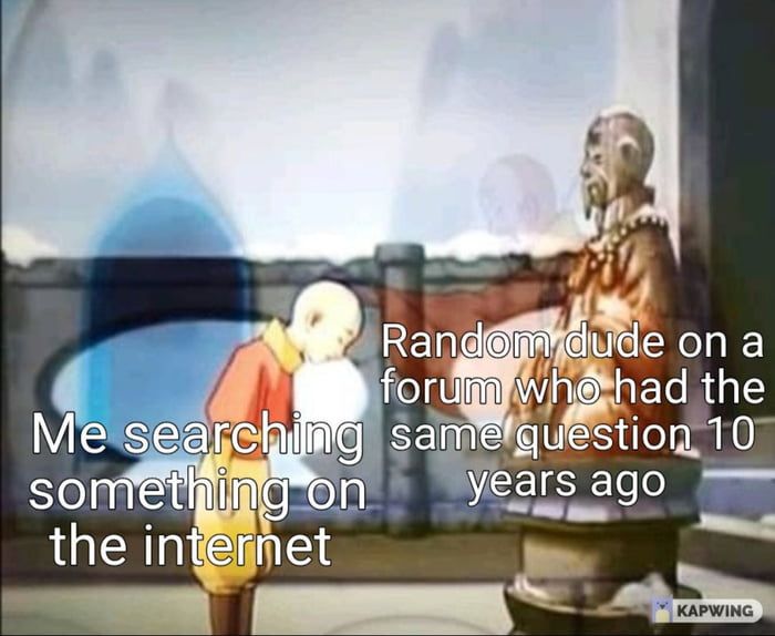 And nobody has answered him yet