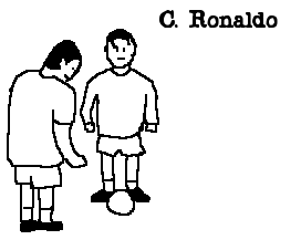 Just Cristiano Ronaldo