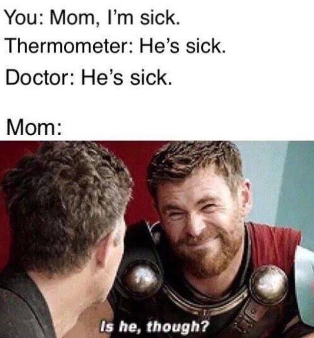Nope, gotta go to school and infect other kids