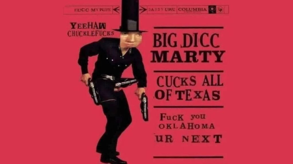 With a big dick on his hip