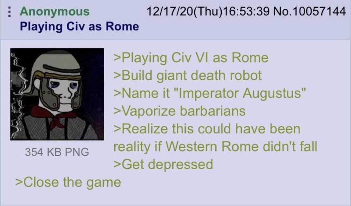 War never changes