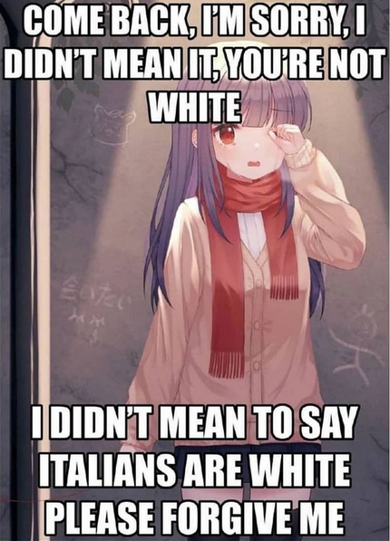 Wh*te "people".