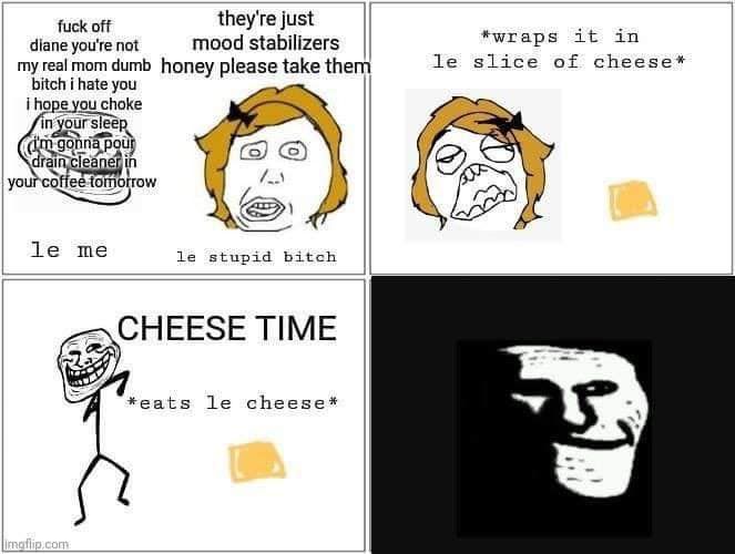 I don't even like cheese that much