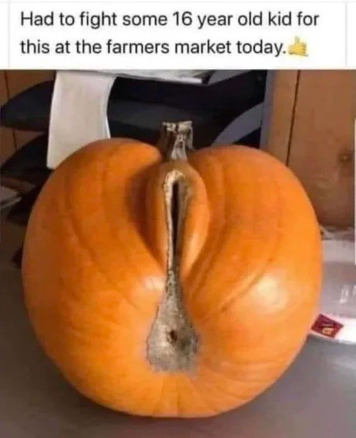 they dont call it a PUMPkin for nothing :ppp